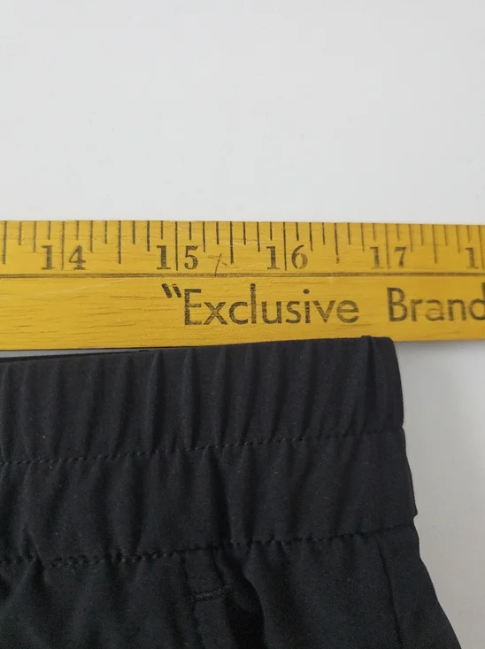 Banana Republic Airstretch Black Cropped Ankle Pants Lightweight Golf SZ L - Picture 8 of 14